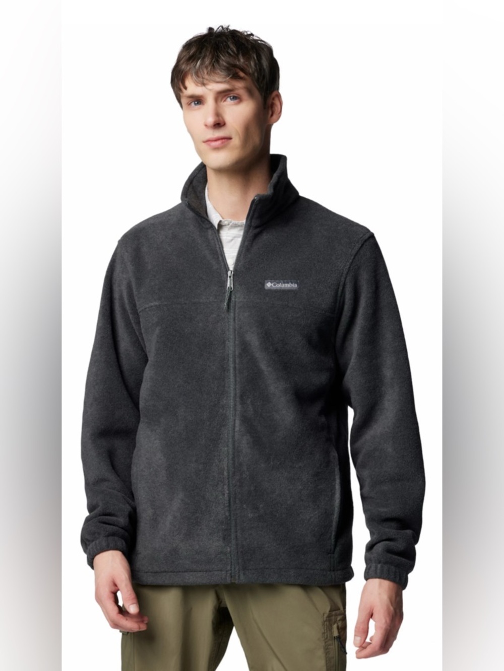 Columbia Full-Zip Fleece Jacket - Charcoal Heather